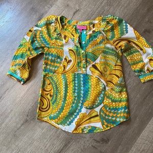 Trina Turk blouse size 0